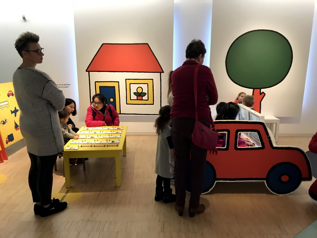 Interior of the Traffic Room at the upper floor of the Nijntje Winter Museum