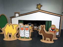 Nativity scene at the Art Room at the upper floor of the Nijntje Winter Museum