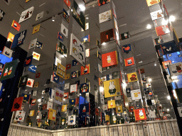 Nijntje books hanging on the ceiling of the Exhibit Room at the ground floor of the Nijntje Winter Museum