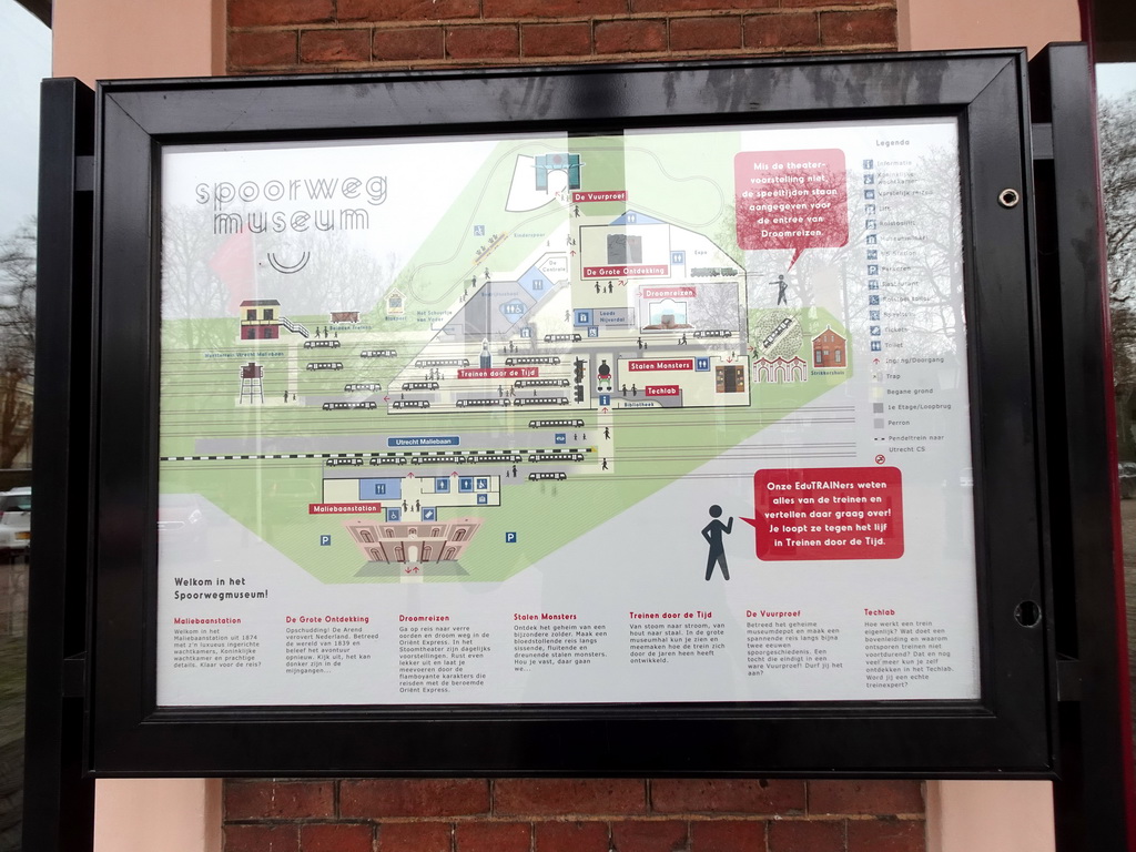 Map of the Spoorwegmuseum