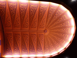 Ceiling of the Stoomtheater at the Droomreizen attraction at the Spoorwegmuseum, right before the show