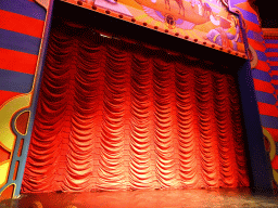 Stage of the Stoomtheater at the Droomreizen attraction at the Spoorwegmuseum, right before the show