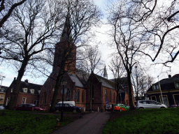The Geertekerk church, viewed from the Sterrenburg park