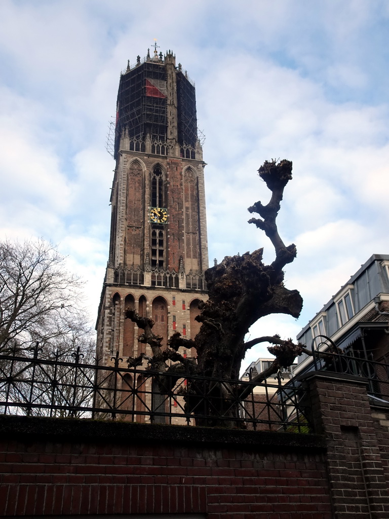 The Dom Tower, viewed from the Wed street