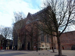 The Domplein square with the Domkerk church