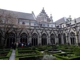 The Domtuin garden, viewed from the northeast side