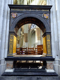 Window from the southeast side of the ambulatory to the apse at the Domkerk church