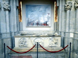 Drawing and the Holy Sepulrche entombment of Christ by Gerrit Splinterszoon at the east side of the ambulatory at the Domkerk church