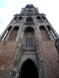 West side of the Domkerk church, viewed from the Servetstraat street