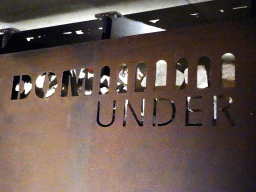 DomUnder logo at the DomUnder exhibition under the Domplein square