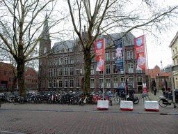 Front of the HKU Utrecht Conservatory at the Mariaplaats square