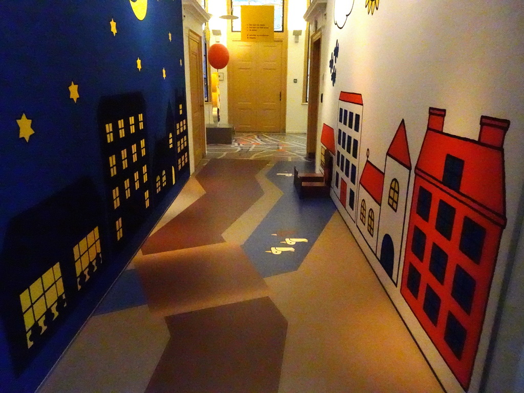 Hallway at the ground floor of the Nijntje Winter Museum
