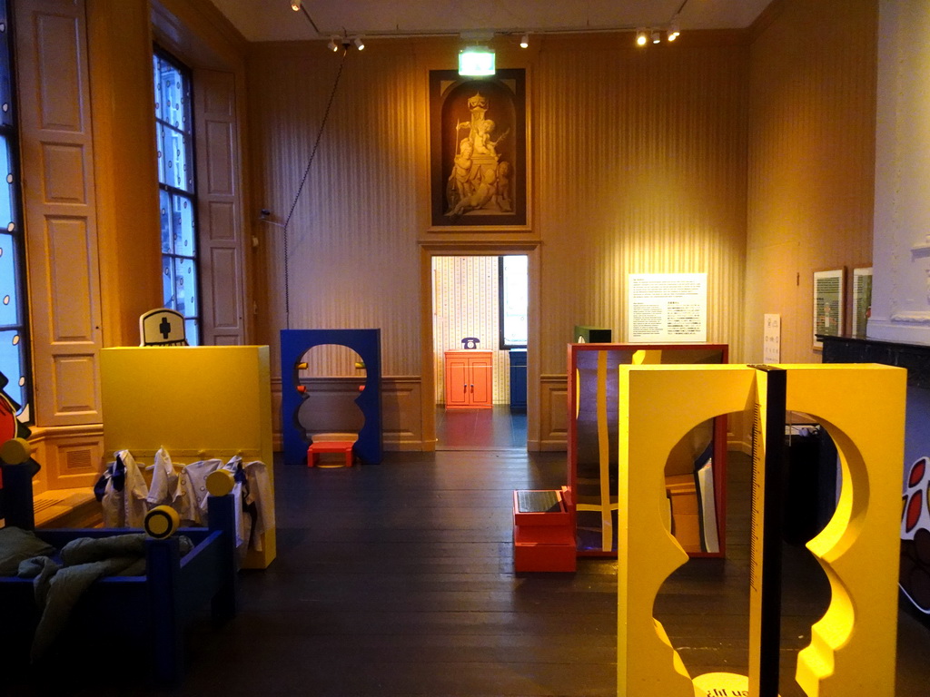 Interior of the Hospital Room at the ground floor of the Nijntje Winter Museum