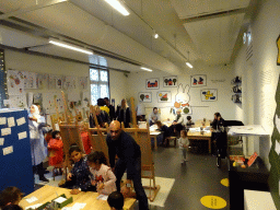 Interior of the Art Room at the upper floor of the Nijntje Winter Museum