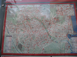 Bus map of the city