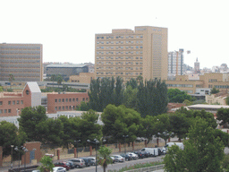 View from our apartment in the suburbs