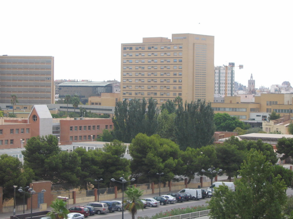 View from our apartment in the suburbs