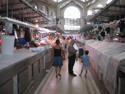 Miaomiao in the Mercado Central market