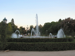 Fountain at the Jardí del Túria park