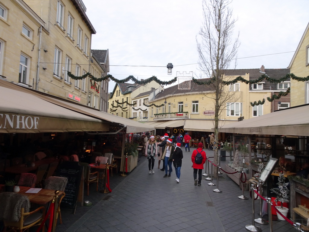 Crossing of the Berkelstraat street, Muntstraat street and Grotestraat Centrum street