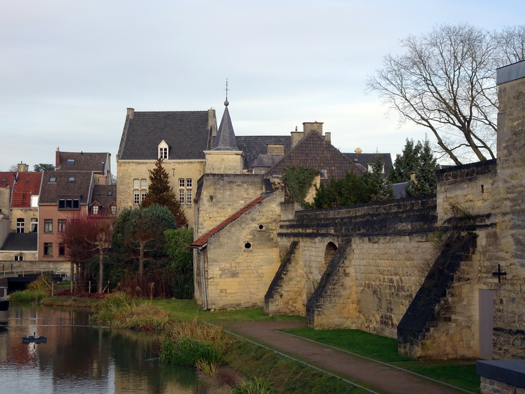 The Den Halderpark and the Castle Den Halder, viewed from the Halderstraat street