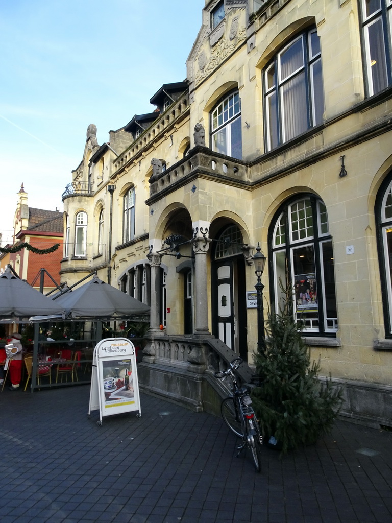 Front of the Museum Land van Valkenburg at the Grotestraat Centrum street