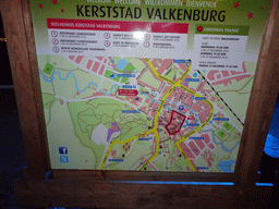 Map of the christmas events at Valkenburg