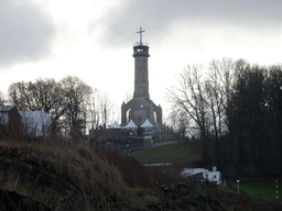 The Wilhelmina Tower, viewed from the ruins of Valkenburg Castle