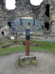 Pillory at the ruins of Valkenburg Castle