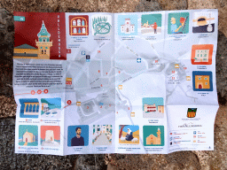 Tourist map of the town center