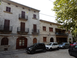 Houses at the Via Blanquerna street