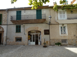 Entrance to the Museum for Frédéric Chopin and George Sand at the Plaça Cartoixa square