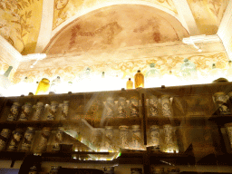 Vases at the Monastic Pharmacy at the Carthusian Monastery Valldemossa museum
