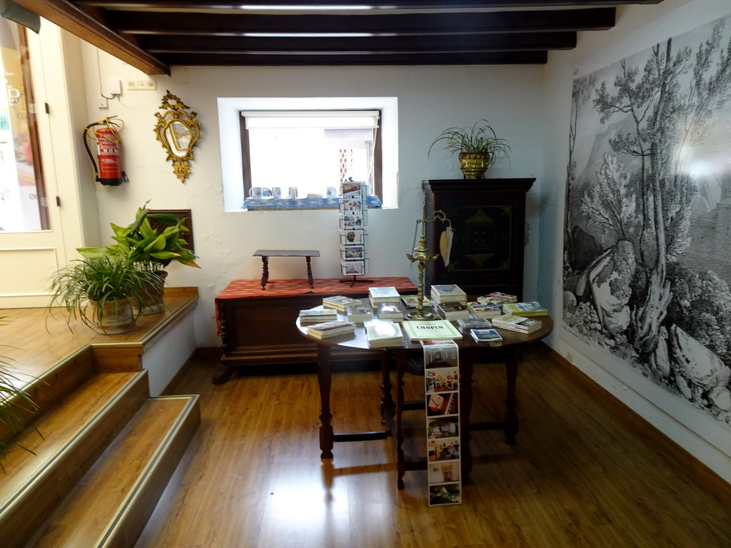 Interior of the lobby of the Museum for Frédéric Chopin and George Sand