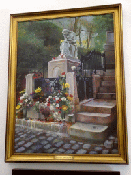Painting by Claudio Torcigliani at the Museum for Frédéric Chopin and George Sand, with explanation