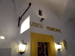 Entrance to the Museu Municipal de Valldemossa at the gallery of the Carthusian Monastery Valldemossa museum