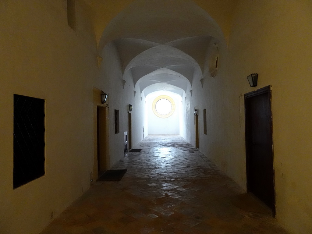 Gallery at the Carthusian Monastery Valldemossa museum