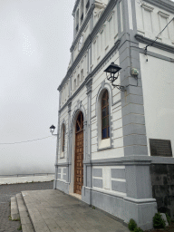 Front of the Iglesia De San Bartolome De Las Lagunetas church at the Calle José Gil Rivero street