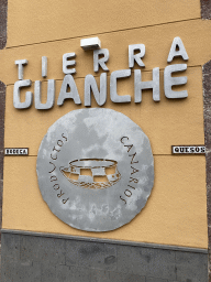 Front of the Tierra Guanche restaurant at the Calle José Gil Rivero street