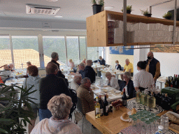 Interior of the second floor of the Tierra Guanche restaurant