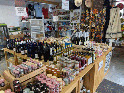 Interior of the shop at the ground floor of the Tierra Guanche restaurant