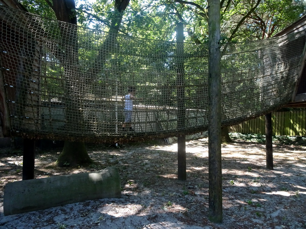 Max at the playground near the entrance to Zoo Veldhoven