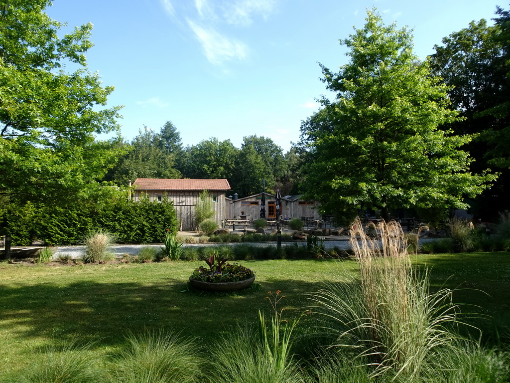 Front of the café near the entrance of Zoo Veldhoven at the Wintelresedijk street