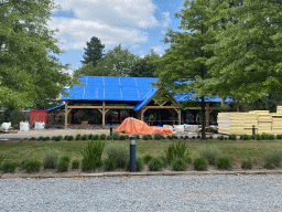 New building at the entrance to Zoo Veldhoven, under construction