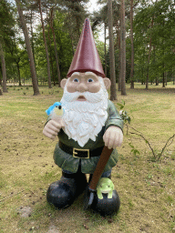 Gnome statue at the Kabouterpad path at Zoo Veldhoven