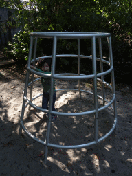 Max at a playground at Zoo Veldhoven