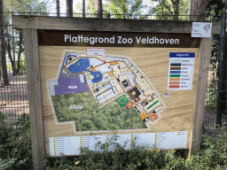 Map of Zoo Veldhoven