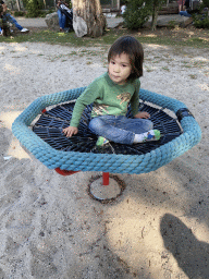 Max at the large playground at Zoo Veldhoven