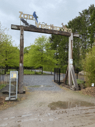 Entrance to Zoo Veldhoven at the Wintelresedijk street