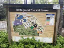 Map of Zoo Veldhoven